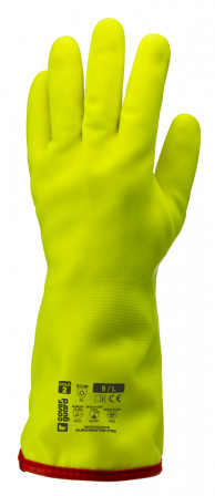 GANTS EUROWINTER F110 TYPE A FROID 2 PVC JAUNE 35CM T10