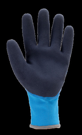 Gants EUROWINTER L200 J13 PE dble end. latex doublé T12