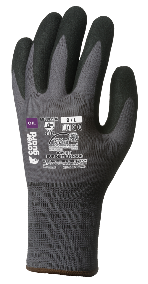 Gants EUROLITE 15N500 J15 PA dble end.nit. T7