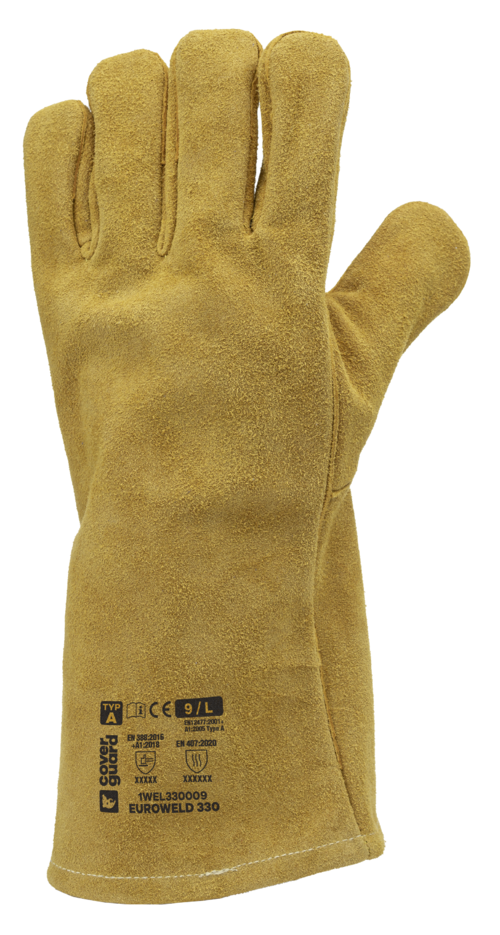 Gants EUROWELD 330 croute bovin manch. croute 15cm T10