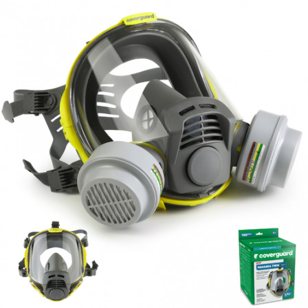 MASQUE COMPLET SILICONE PANAREA TWIN A BAÃONNETTE BDU1A004a3