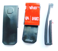 Lot de 3 clips pour bandeau, accessoire casque Falcon Volt
