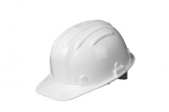 CASQUE DE SECURITE GOELAND HDPE BLANC