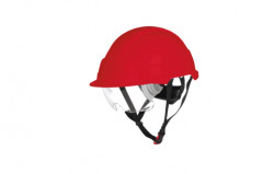 Casque de sécurité PHOENIX PRO ABS rouge