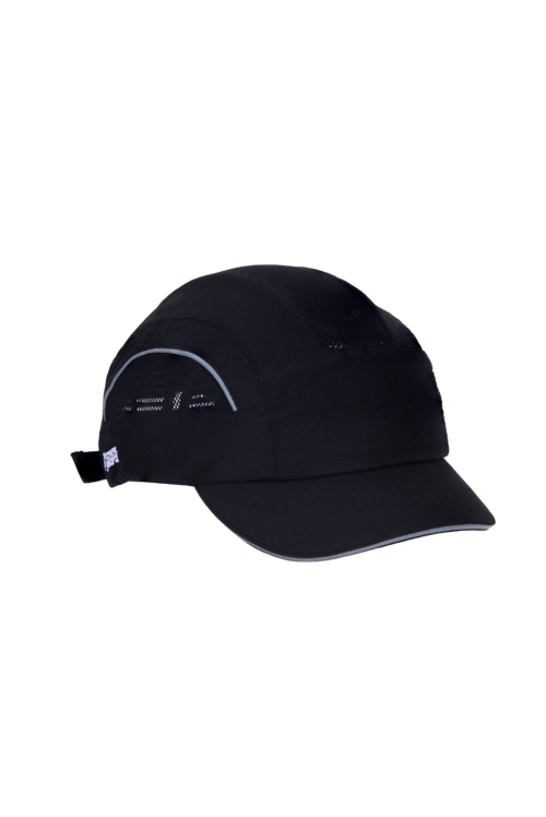 Casquette anti-heurt STYLCAP microfibre noire medium 5cm