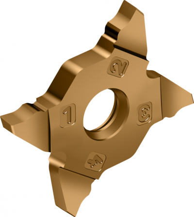 Tronçonnage et gorges 3° – plaquettes de coupe