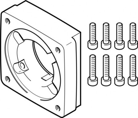 EAMF-A-48A-80P Bride de moteur