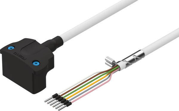 NEBM-S1W15-E-7-Q7-LE6 Câble moteur