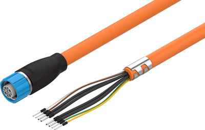 câble moteur NEBM-M16G8-E-5-Q9-LE8