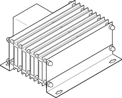 résistance de freinage CACR-KL2-40-W2000