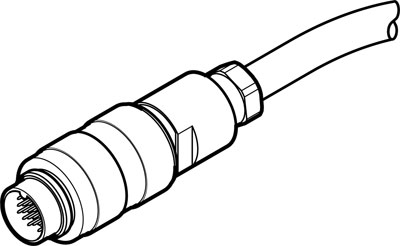 câble de liaison NEBS-SM16G24-K-5-N-LE24