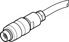 câble de liaison NEBS-SM16G24-K-5-N-LE24