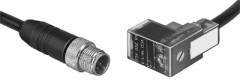 câble à connecteur femelle KMEB-2-24-M12-0,5-LED