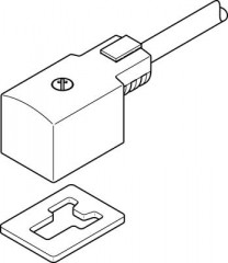 câble à connecteur femelle KMV-1-24DC-2,5-LED