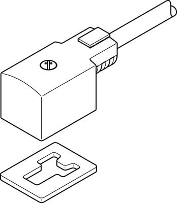 câble à connecteur femelle KMV-1-230AC-2,5