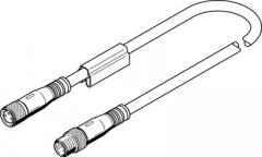 câble de liaison NEBU-M8G3-K-2.5-M8G4
