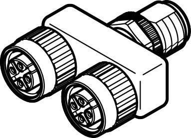 NEDU-M12D4-M12T4-IS Union en T