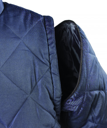 Blouson CHOUKA SLEEVE bleu marine T.XL