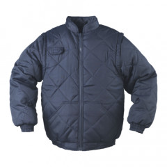 Blouson CHOUKA SLEEVE  bleu marine T.L