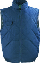 Gilet CHOUKA bleu marine T.L