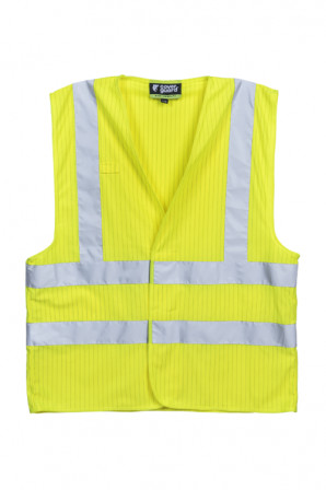 HODER gilet FR Jaune HV