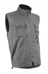Gilet PADDOCK II gris-orange 2XL