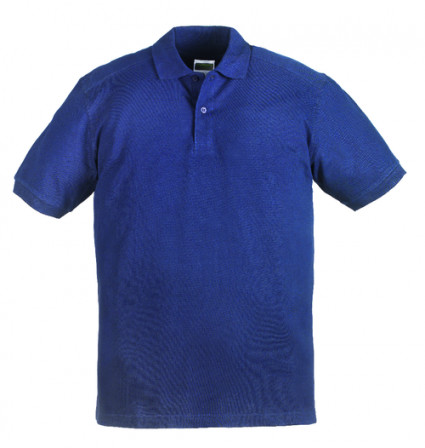 SAFARI Polo 220g/m2 100% coton, bleu, XL
