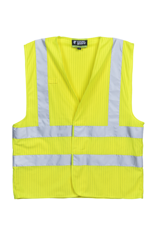 HODER gilet FR Jaune HV