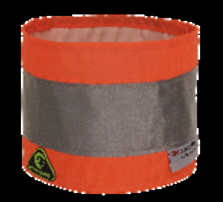 ARMYARD brassard hi-viz Vert 100% poly, 3M TU - lot de 10