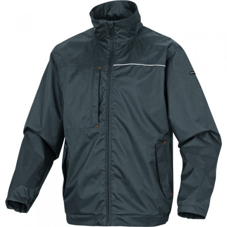 BLOUSON PLUIE LITE GR/ORANGE L