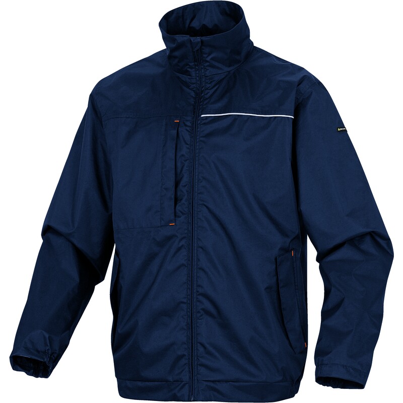 BLOUSON PLUIE LITE MARINE/OR S