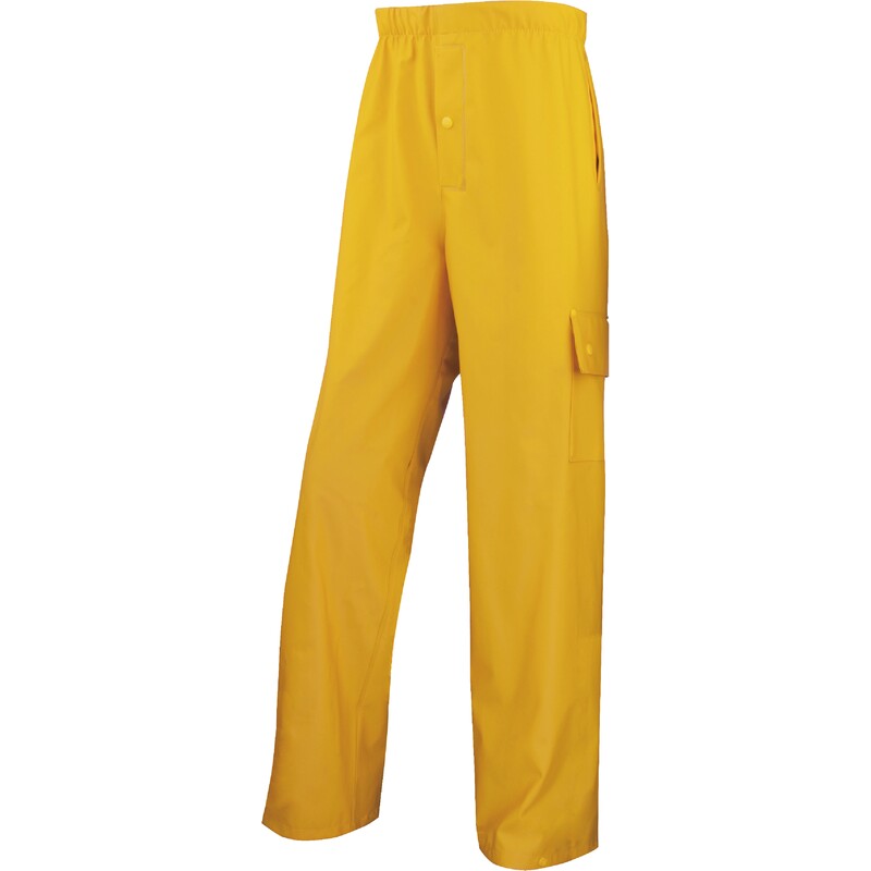 PANTALON DE PLUIE 850 JAUNE S
