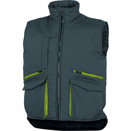 GILET SIERRA2 GRIS/VERT L