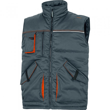 GILET STOCKTON2 GRIS/ORANGE XL