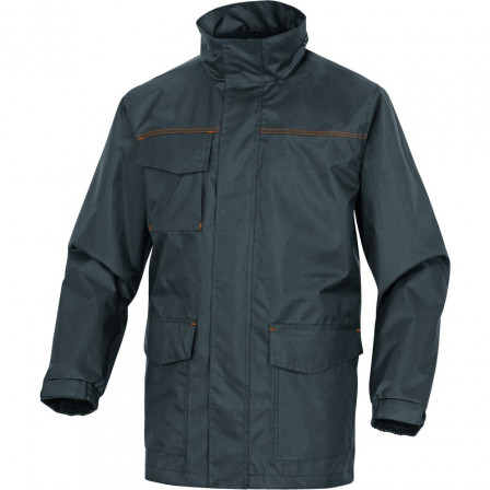 PARKA SLIGO GRIS/ORANGE M