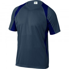 T-SHIRT BALI GRIS/MARINE L