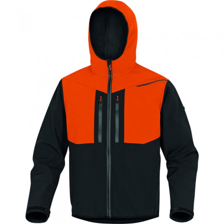 VESTE HORTEN2 GRIS/ORANGE M