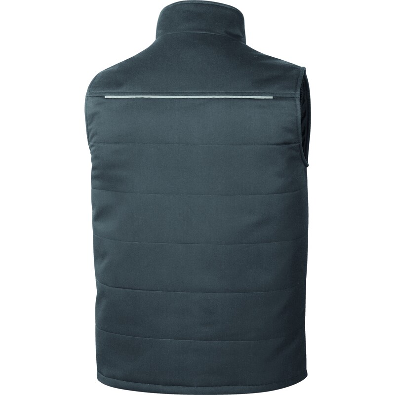 GILET STOCKTON3 GRIS/ORANGE M