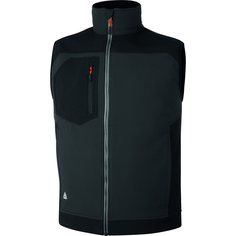 GILET HOLEN GRIS/NOIR L