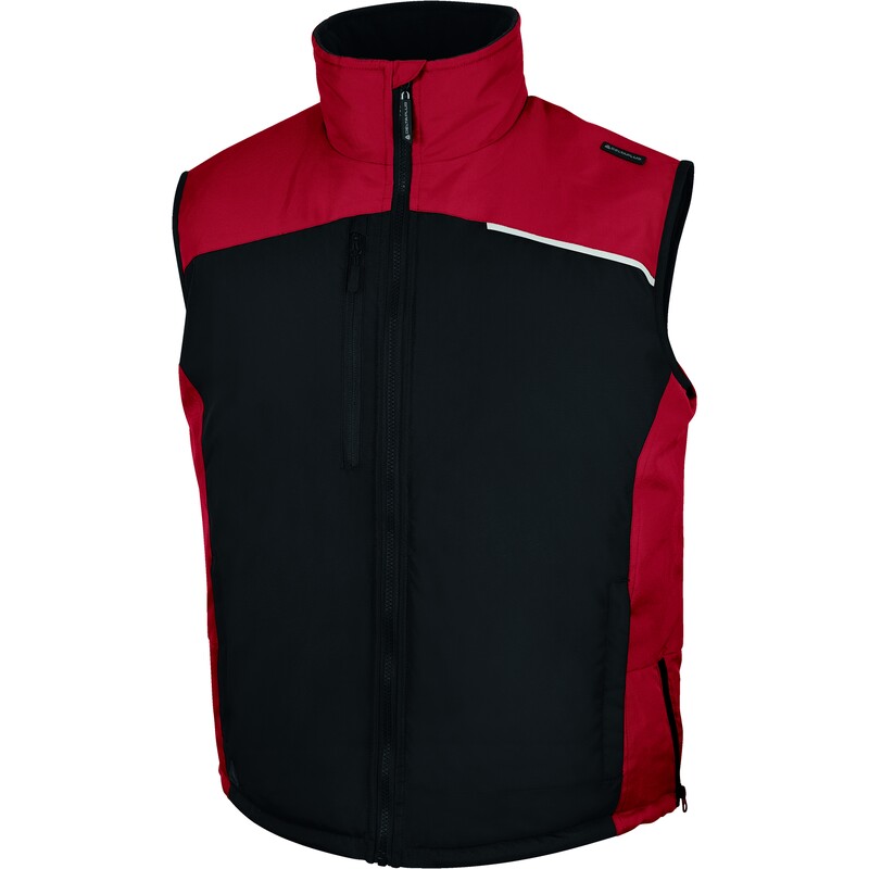 GILET FIDJI3 NOIR/ROUGE 3XL