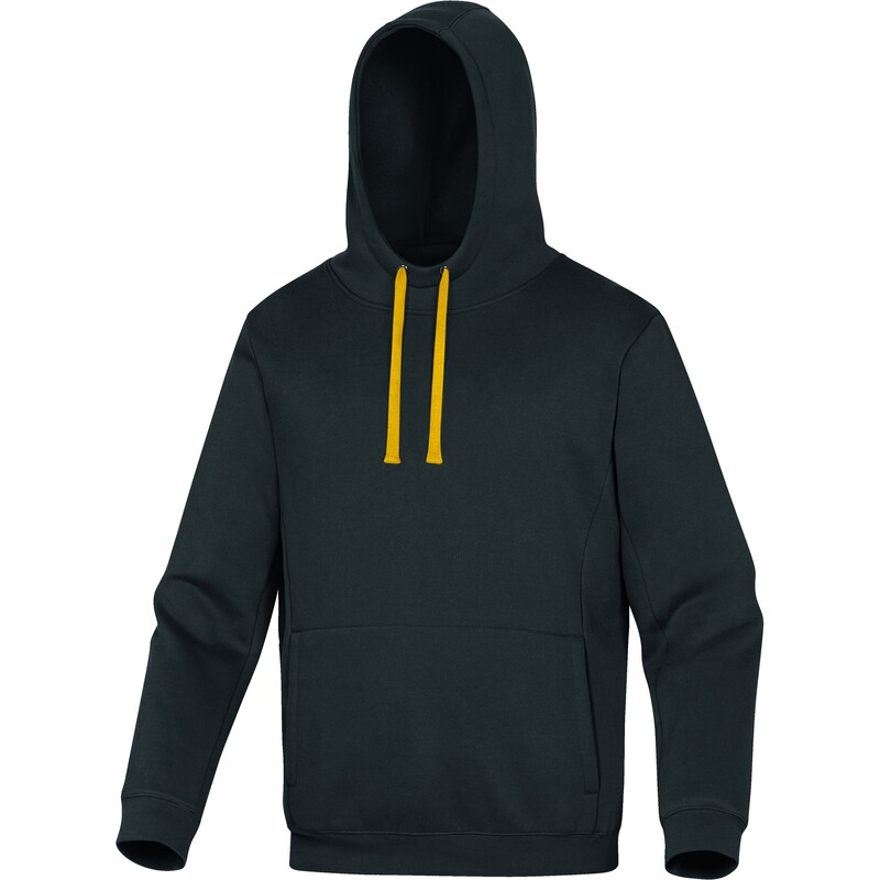 SWEAT LECCO GRIS/JAUNE S
