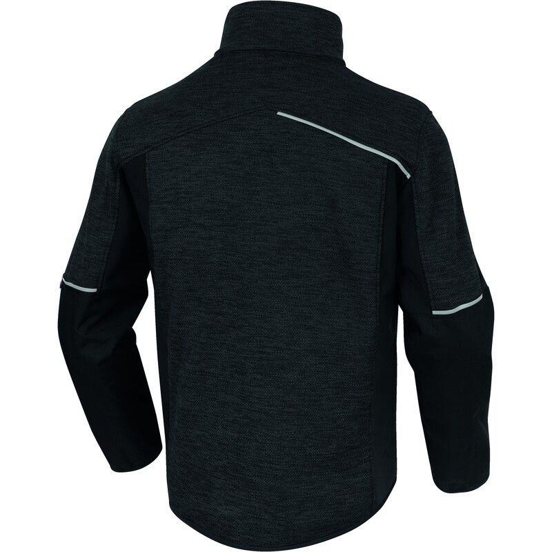 VESTE PULL NAGOYA2 GRIS/NOIR S
