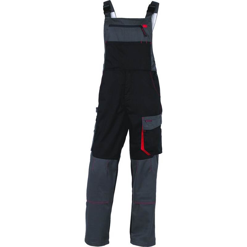 SALOPETTE DMACH NOIR/ROUGE 3XL