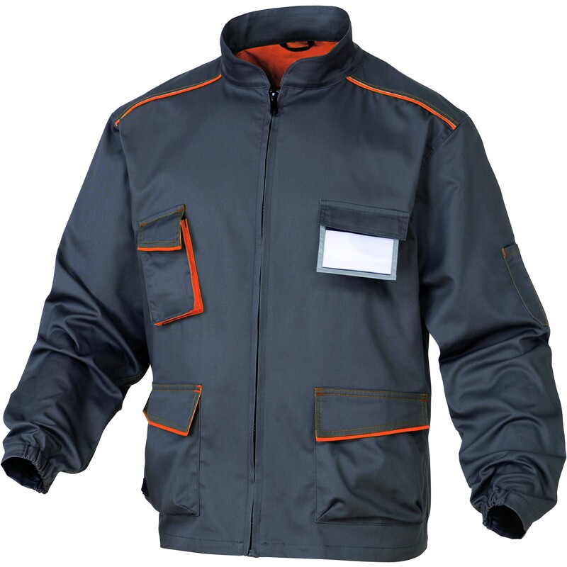 VESTE PANOSTYLE GRIS/ORANGE M