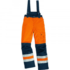 PANTALON FARGO ORANGE/BLEU 3XL