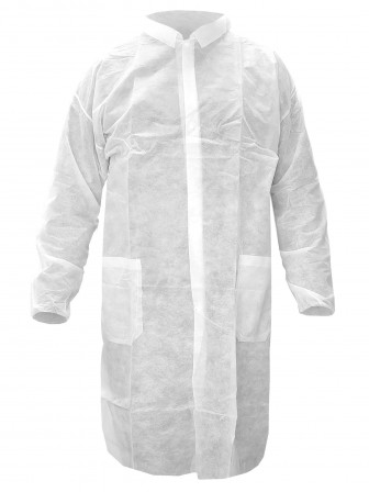 BLOUSE POLYPRO. BLANC TXXL