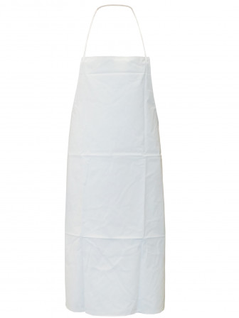TABLIER PU BLANC 120X90
