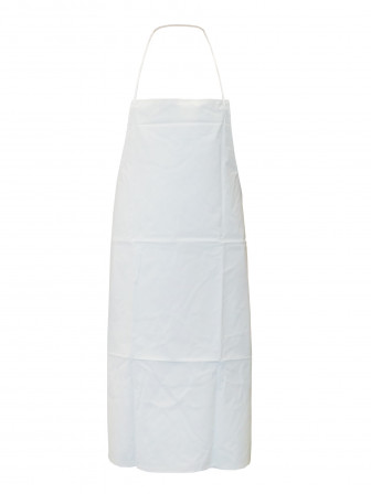TABLIER PVC BLANC 100 X 70