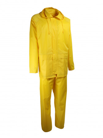 ENSEMBLE PLUIE NYL/PVC JAUNE, L