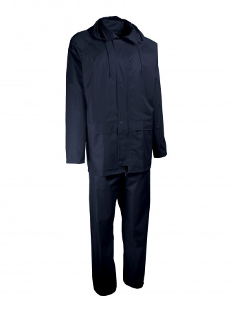 ENSEMBLE PLUIE NYL/PVC BLEU, M